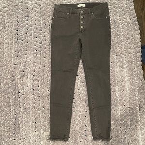 Madewell Black Skinny Jeans